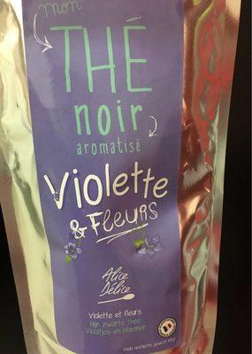 Th Noir Aromatis Violette Et Fleurs