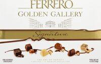 Golden Gallery Signature Fine Assorted Chocolates Count Report Card