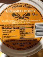 Creamed Honey, Multi-Floral & Clover Blossoms Report Card