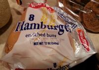 8 Hamburger Buns Report Card