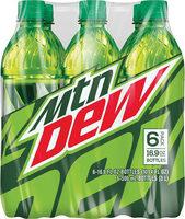 Mountain Dew Soda Report Card