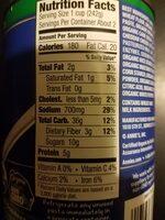 Annie's Homegrown Organic Cheesy Ravioli Nutrition Label