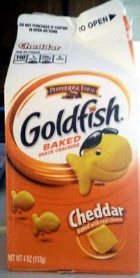 Goldfish Baked Snack Crackers Cheddar