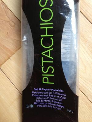 Salt And Pepper Pistachios