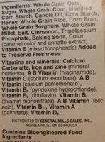 Oat Crunch Cinnamon Cheerios Ingredients