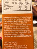 Golean Cinnamon Crisp Ingredients