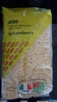 Orzo By Sainsbury's Report Card