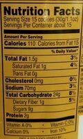 Low Fat Chocolatey Cats Cookies Nutrition Label