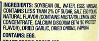 Real Mayo Ingredients