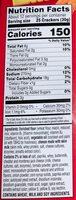 Baked Snack Crackers Nutrition Label
