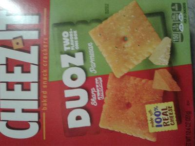 Cheez-It Duoz: Sharp Cheddar & Parmesan