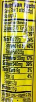 Slim Jim Nutrition Label
