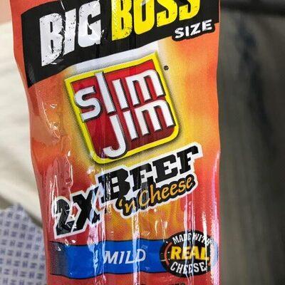 Slim Jim Big Boss Beef N Cheese Stick