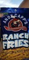 Andy Capp's Ranch Fries Report Card