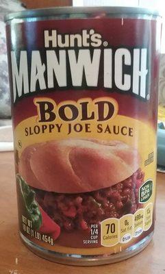 Manwich Bold Sloppy Joe Sauce