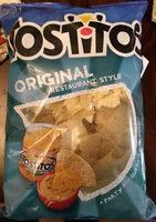 Tostitos Original Restaurant Style Tortilla Chips Report Card
