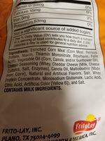 Cheetos Crunchy Made With Real Cheese Ingredients