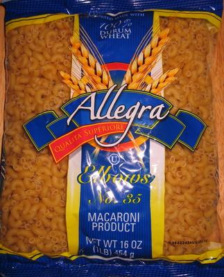 Macaroni Elbows No. 35
