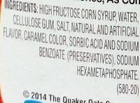 Original Lite Syrup, Original Ingredients