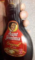 Aunt Jemima Original Syrup Report Card