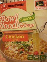 Bowl Noodle Soup Ingredients
