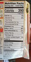 Bowl Noodle Soup Nutrition Label
