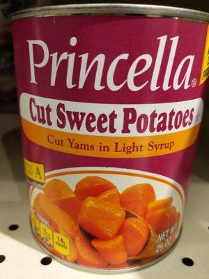Cut Sweet Potatoes