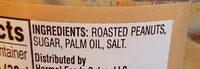 Natural Creamy Peanut Butter Ingredients