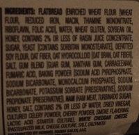 Ham & White Cheddar Cheese Wrapped In A Flatbread Ingredients