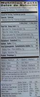 Hot Fudge Sundae Nutrition Label