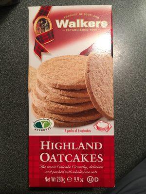 Walkers, Highland Oat Crackers
