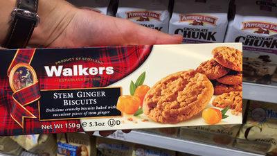 Stem Ginger Biscuits
