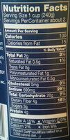 Progresso Vegetable Classics Minestrone Soup Nutrition Label