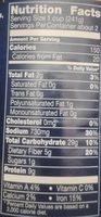Lentil Nutrition Label