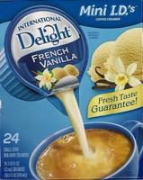 International Delight French Vanilla Report Card