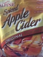 Spiced Apple Cider Report Card