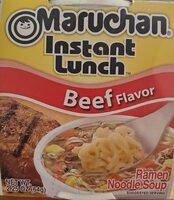 Instant Lunch, Ramen Noodles With Vegetables, Beef Report Card