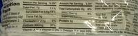 Ramen Noodle Soup Nutrition Label