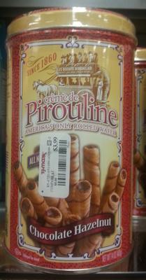 Cremede Pirouline, America's Only Rolled Wafer, Chocolate Hazelnut