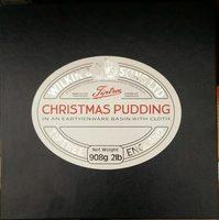 Christmas Pudding In An Earthware Basin With Cloth Report Card