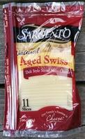 Natural Aged Swiss Cheese Report Card