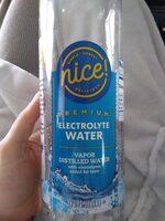 Electrolyte Water Report Card