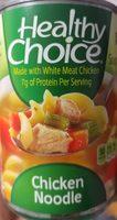 Healthy Choice Chicken Noodle Soup Report Card