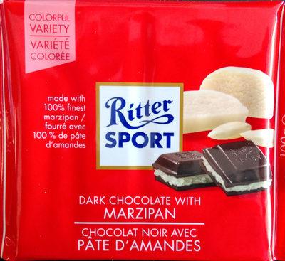 Dark Chocolate With Marzipan