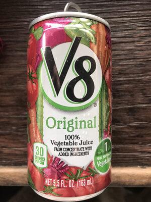 V8 100% Vegetable Juice Original - 6 CT