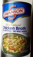 100% Natural Chicken Broth Report Card