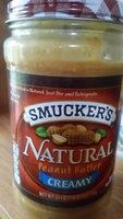 Smucker's Natural Peanut Butter Creamy Report Card