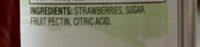 Smucker& Natural Strawberry Preserves Report Card