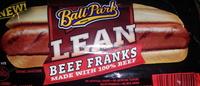 Ball Park Lean Beef Franks Report Card