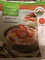Gruau Rapide/Quick Oats Report Card
